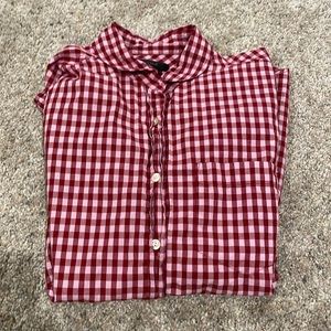 J. Crew Long Sleeve Button Down Shirt Checkered